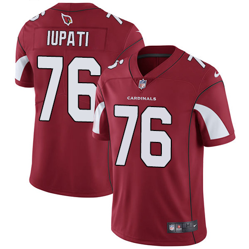 Nike Cardinals #76 Mike Iupati Red Team Color Men's Stitched NFL Vapor Untouchable Limited Jersey
